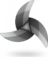 Логотип Уфа АвтоВАЗ, абстрактный геометрический символ эвакуаторов Lada в серых тонах.